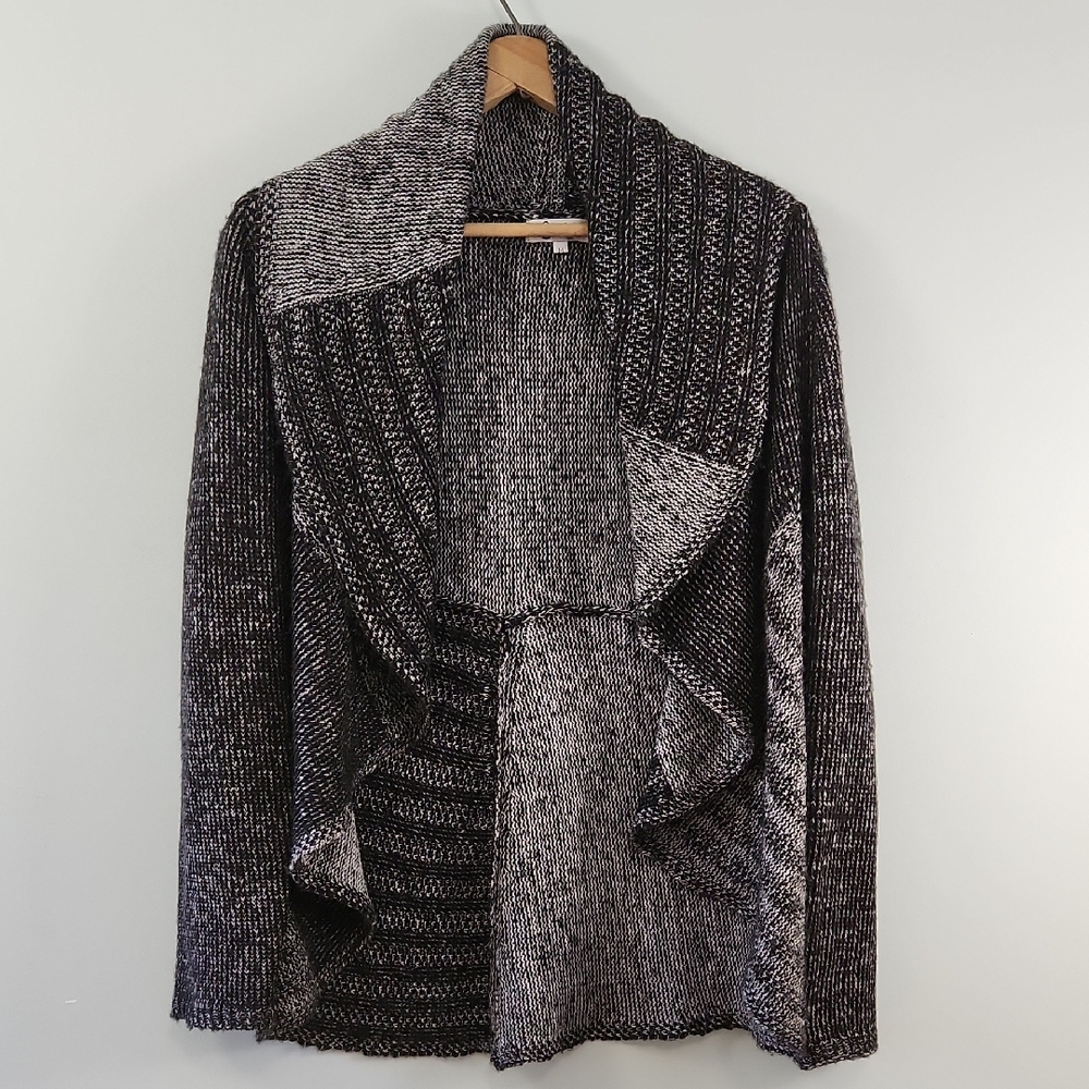 Vintage Carducci Draped Knit Cardigan – Textured & Cozy